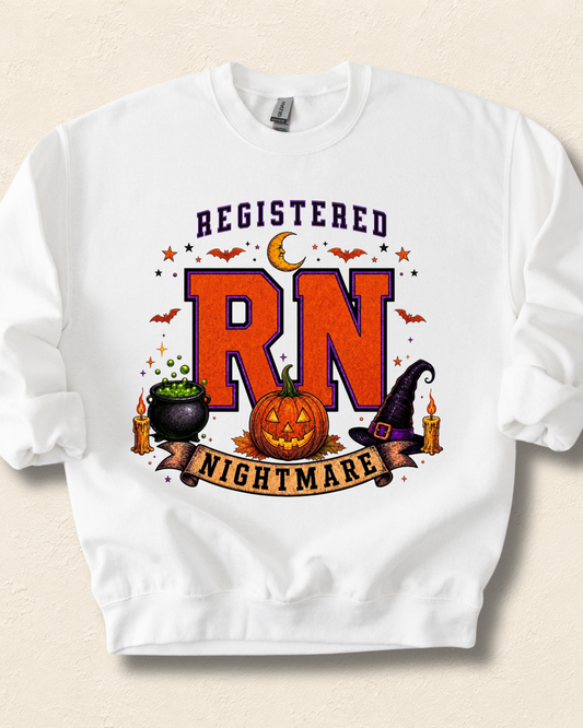 Registered Nightmare RN Sweatshirt