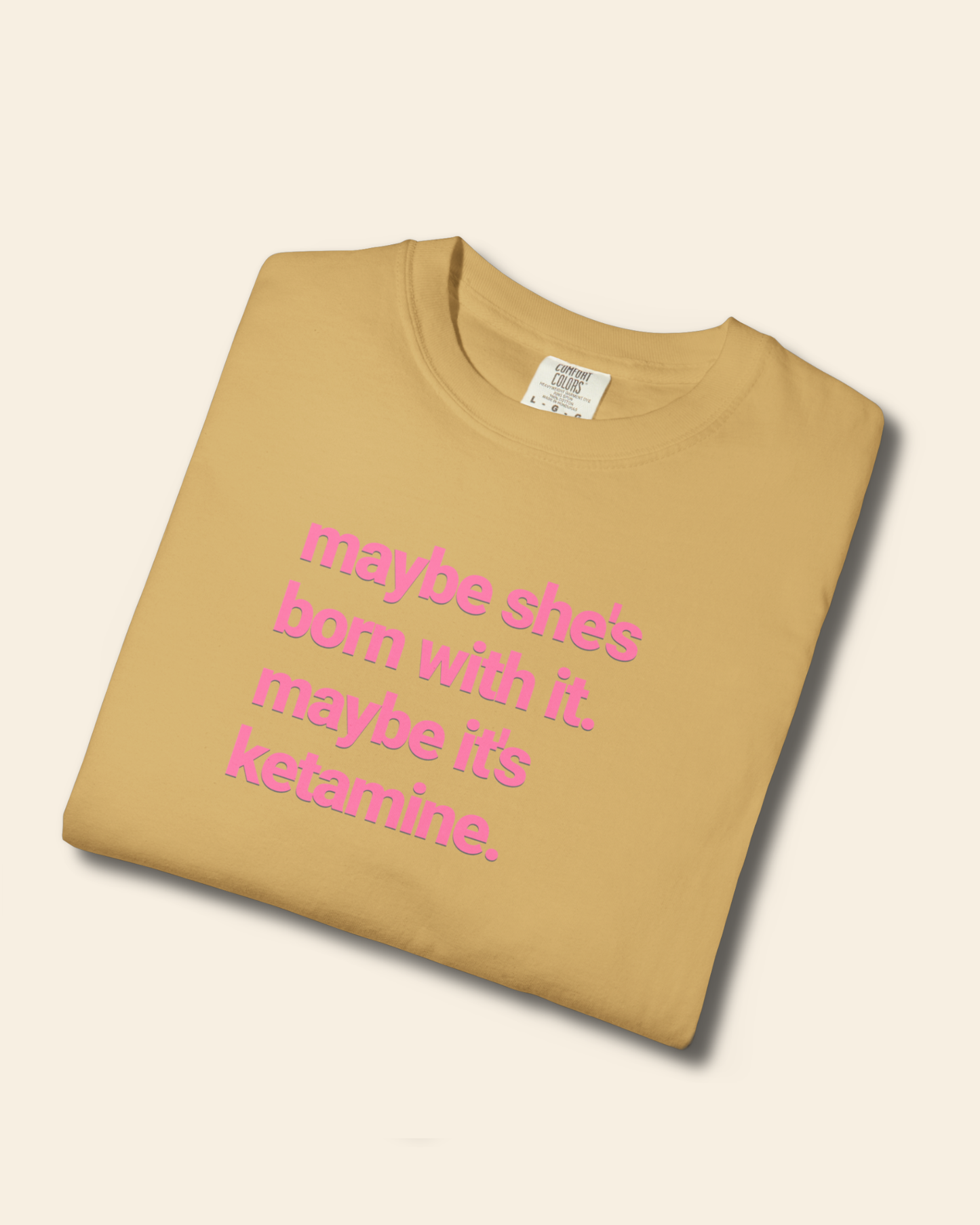 maybe she's born with it...