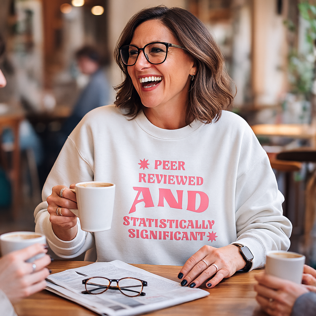 Peer Reviewed and Statistically Significant Sweatshirt