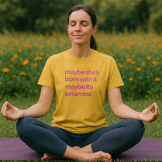 maybe she's born with it...