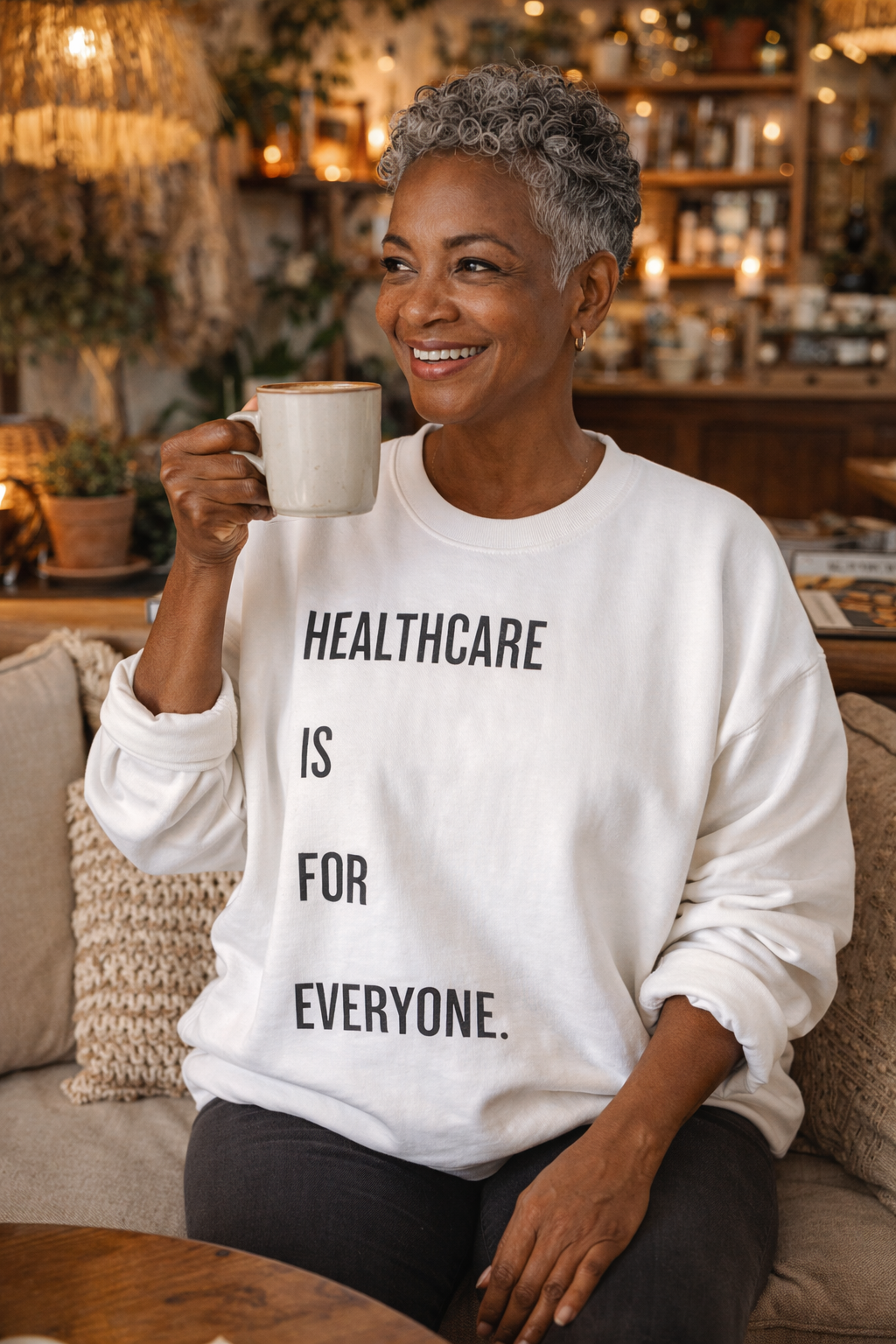 "Healthcare Is For Everyone" Sweatshirt