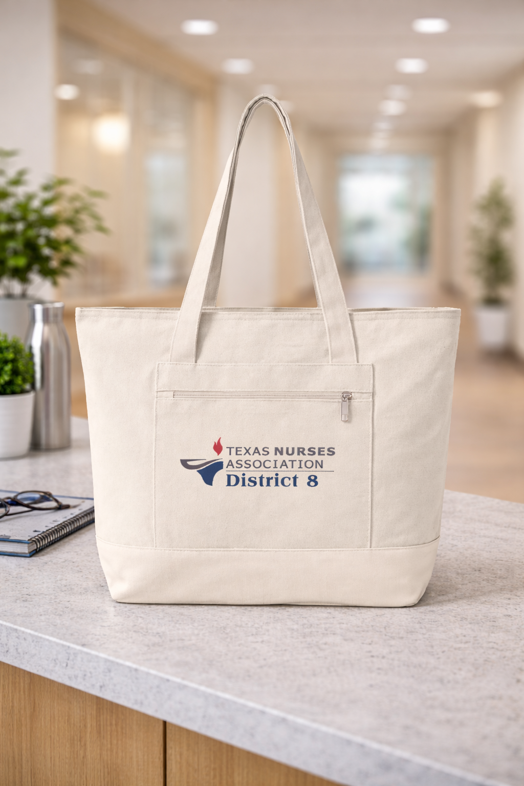 Texas Nurses Association District 8 Canvas Tote