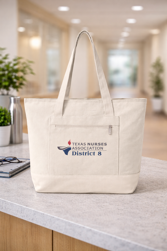 Texas Nurses Association District 8 Canvas Tote