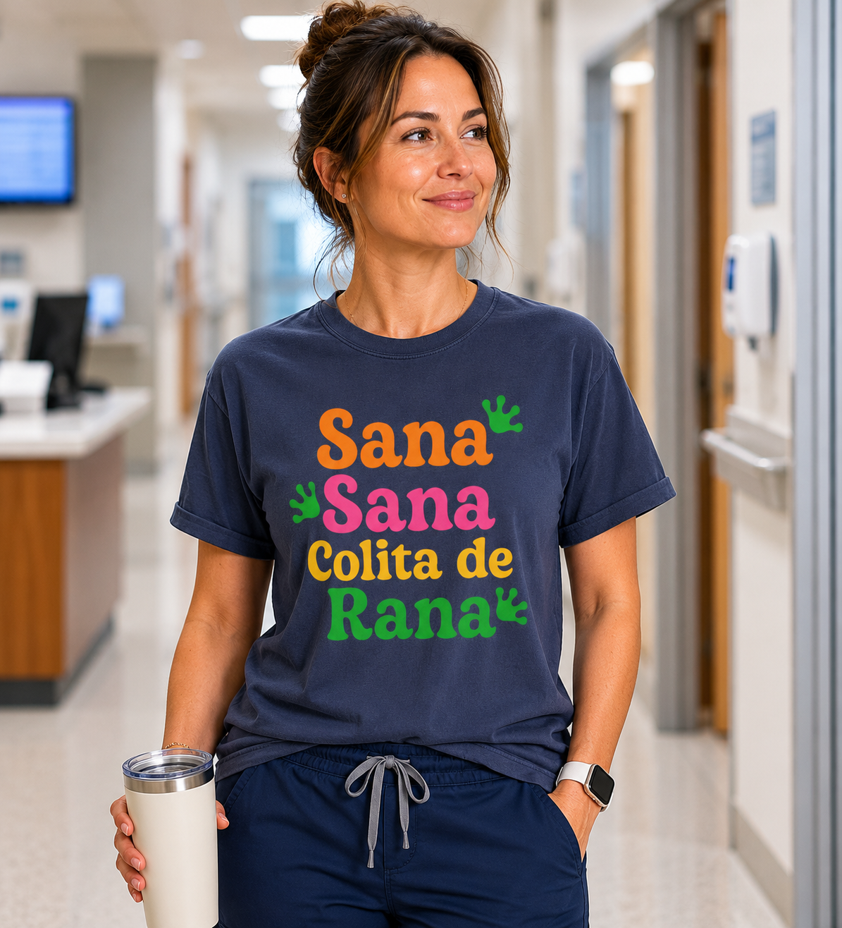 T-Shirt  'Sana Sana Colita de Rana'