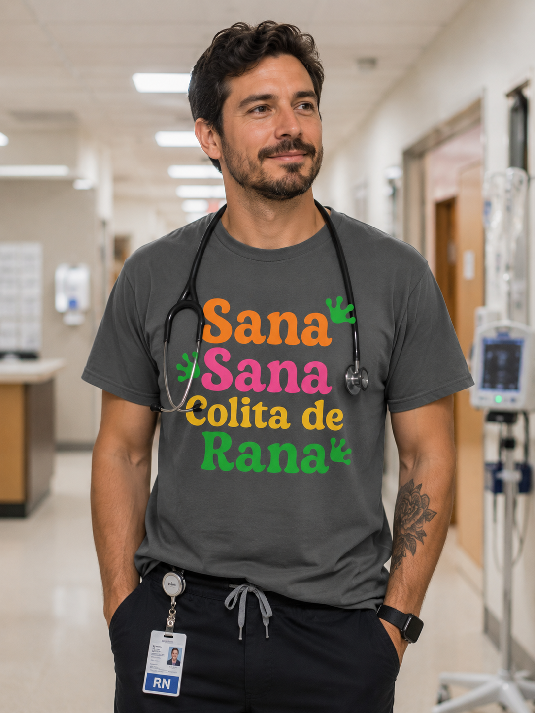 T-Shirt  'Sana Sana Colita de Rana'