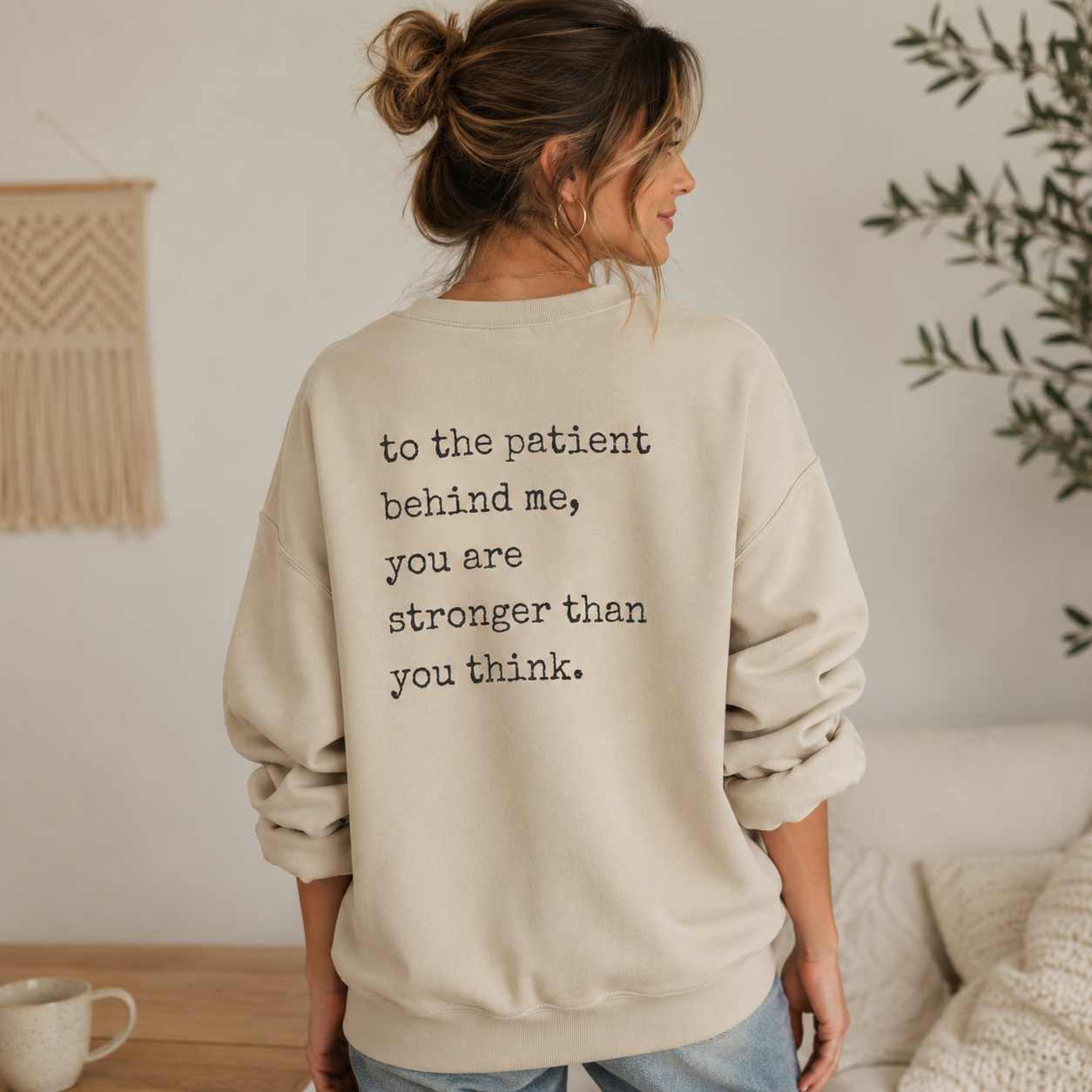To the Patient Behind Me