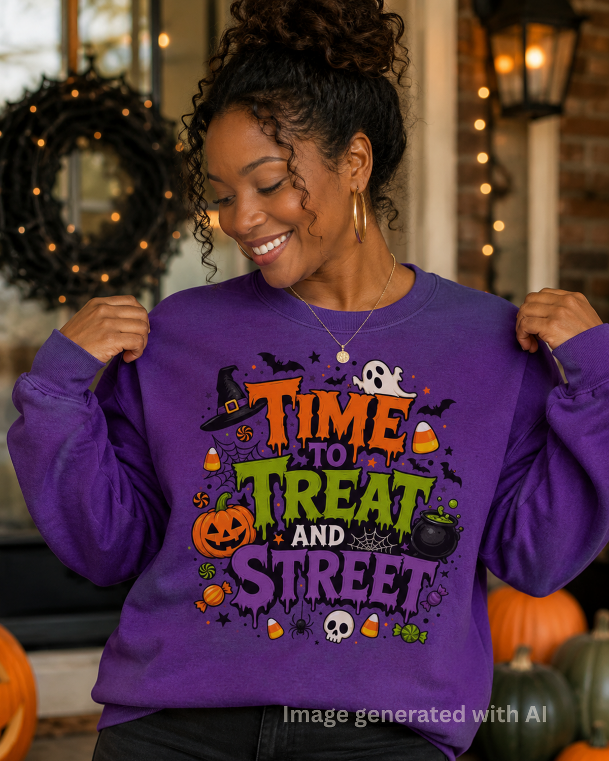 Time to Treat and Street Sweatshirt