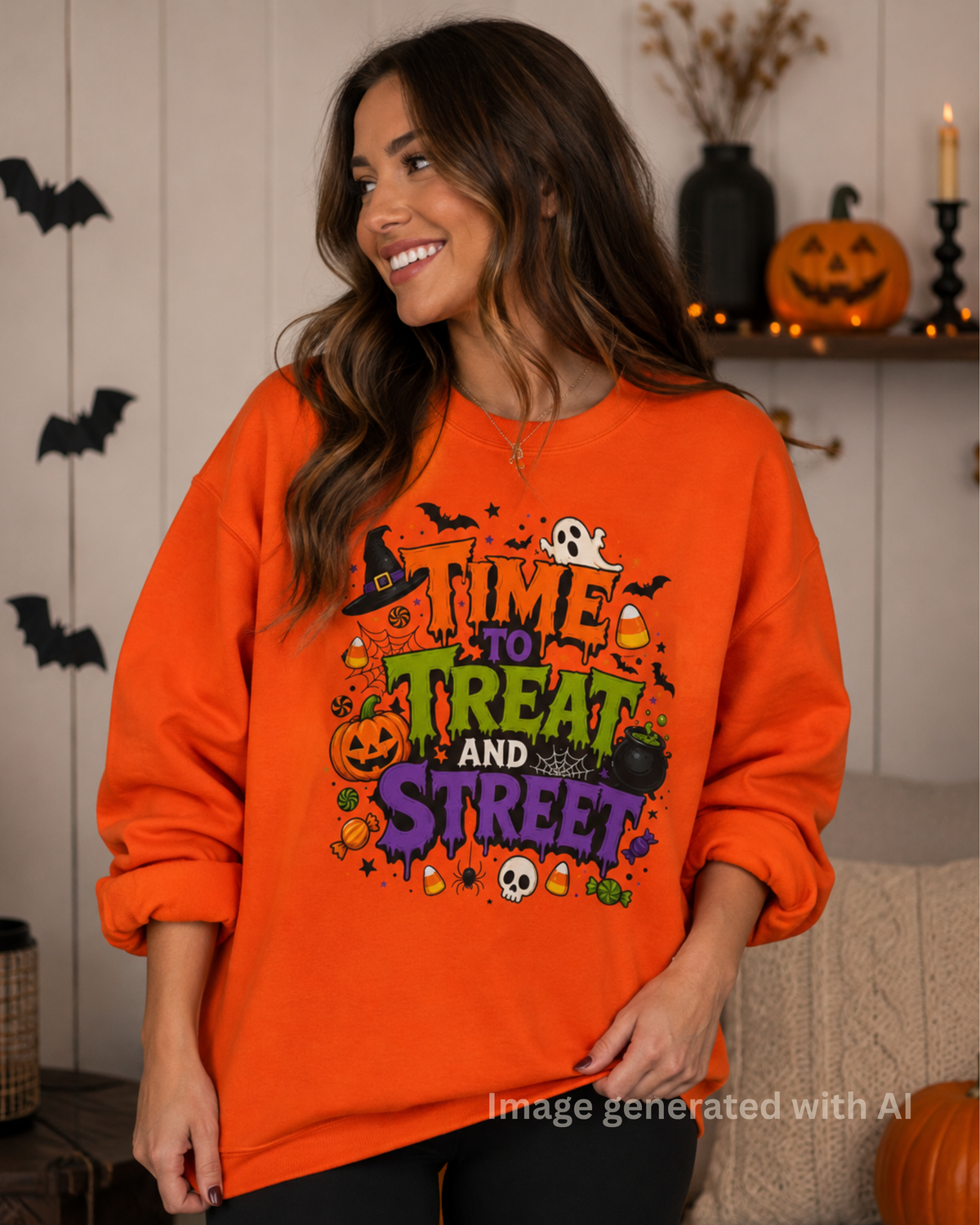 Time to Treat and Street Sweatshirt