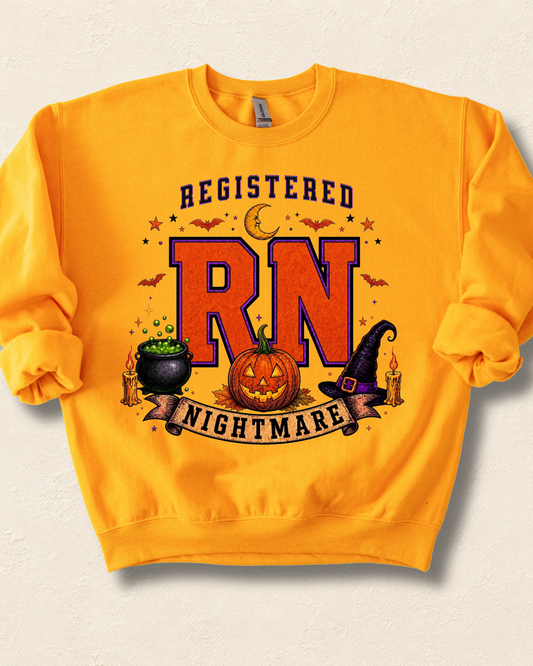 Registered Nightmare RN Sweatshirt