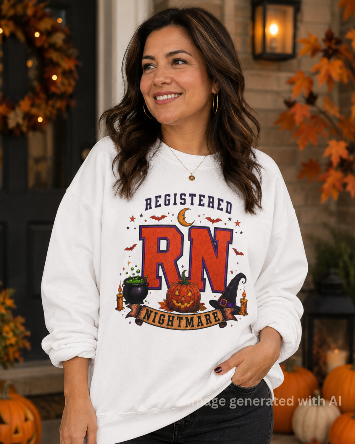 Registered Nightmare RN Sweatshirt